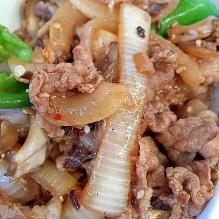 中華風！焼肉丼